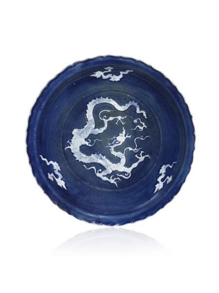 Yuan dynasty dragon dish