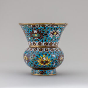 A cloisonné enamel ‘lotus’ zhadou (Ming dynasty, first half 16th century)